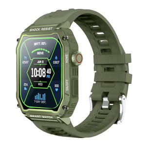 Montre de sport G13 <span class=keywords><strong>Pro</strong></span> avec grand écran de 2,01 pouces pour hommes, étanche, NFC, suivi de la forme physique, fréquence cardiaque, pression artérielle, moniteur de sommeil - Product Image 1