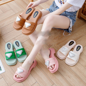 नवीनतम लोकप्रिय महिलाओं की चप्पल के लिए अच्छा आरामदायक जूते महिला फैशन जूते आउटडोर चप्पल महिलाओं - Product Image 6