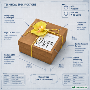 <span class=keywords><strong>Caja</strong></span> de <span class=keywords><strong>Regalo</strong></span> de Papel Kraft con Tapa Superior e Inferior, Diseño Festivo de Phalaenopsis, <span class=keywords><strong>Caja</strong></span> de <span class=keywords><strong>Regalo</strong></span> <span class=keywords><strong>para</strong></span> Damas de Honor, <span class=keywords><strong>Caja</strong></span> de Empaque <span class=keywords><strong>para</strong></span> <span class=keywords><strong>Regalo</strong></span> de <span class=keywords><strong>Cumpleaños</strong></span> de <span class=keywords><strong>Mejor</strong></span> <span class=keywords><strong>Amiga</strong></span> - Product Image 3