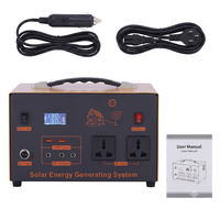 Station d'alimentation portable Rapid-Charge pour quai de chargement 500W 360Wh, batterie industrielle avec ports USB-A, Type-C, DC et prise universelle UK