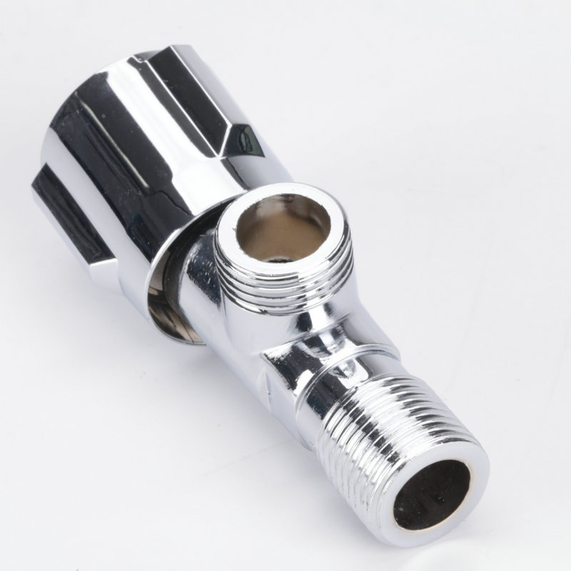 Wholesale Stainless Steel Three-Wheel Angle Valve - Quick Opening Copper Core for Bathroom Faucets