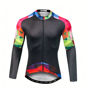 Lightweight Packable Customizable Style Fabric UV Protection Windproof Breathable Quick Dry Spring Autumn Long Sleeve <b>Cycling</b> - Product Image 1