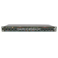 Compresseur de son stéréo en métal RIY Model 166, processeur audio, équipement audio portable pour karaoké