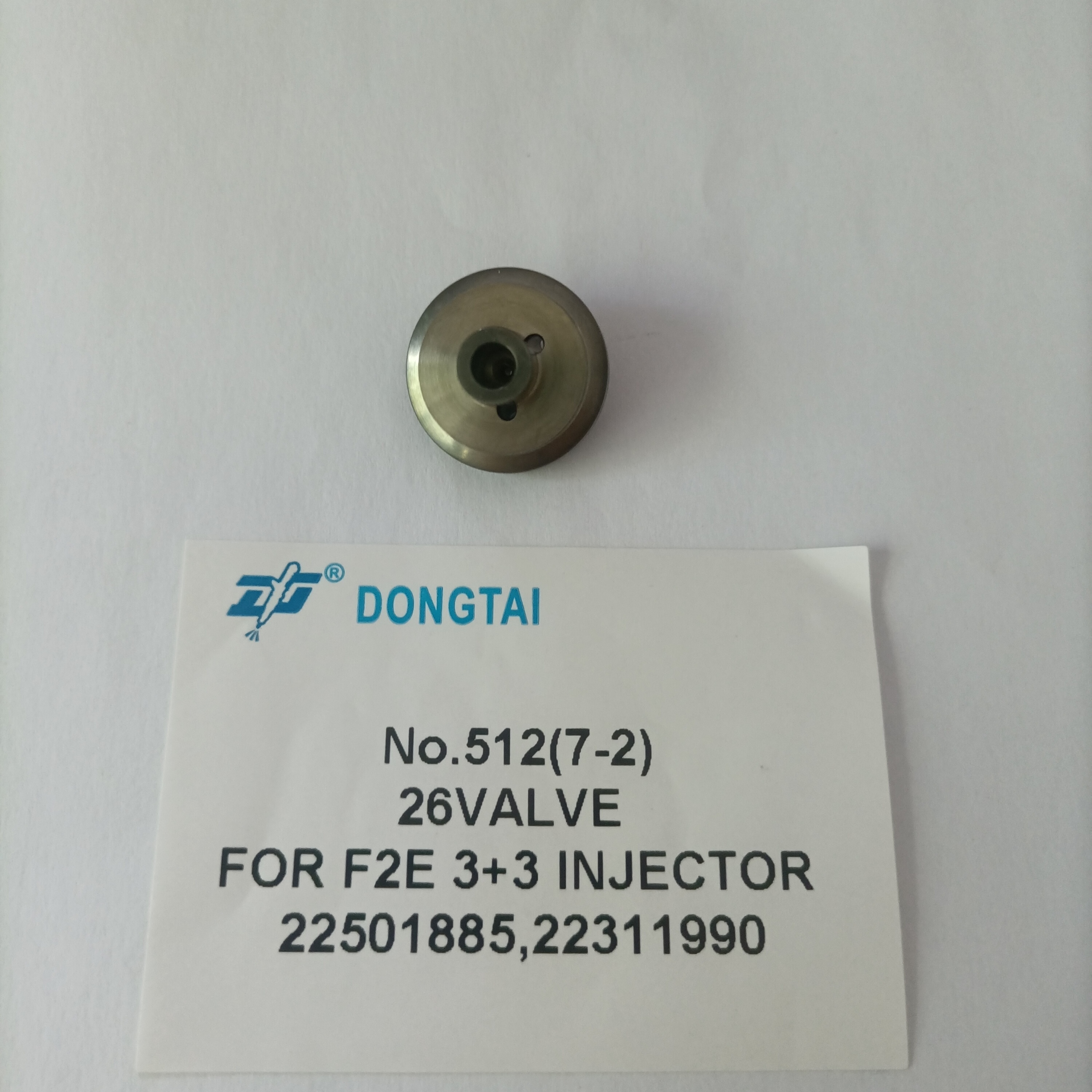 No.512(7-2) 26 Valve for F2E 3+3 Injector 22501885,22311990