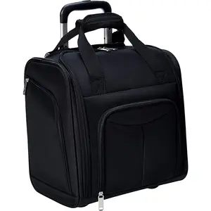 Đa Chức Năng Người Đàn Ông Kinh Doanh Theo Ghế Carry-On Túi 14 Inches Cán Hành Lý Túi Với Bánh Xe