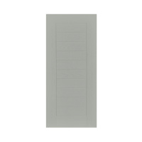Porte en panneau composite FRP Onda à faible entretien 2013x838mm avec renfort ABS, design minimaliste, résistante à l'eau, usage commercial 5+