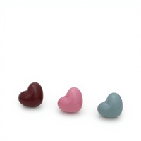 Nez de sécurité pour jouet en peluche : Style cœur en plastique écologique, accessoires de bricolage