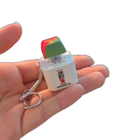 Porte-clés mécanique rechargeable CR7 Football Theme Cup Fidget Clicker Keycap