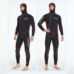 Traje de Neopreno con Capucha y Cierre Frontal Impermeable de 1.5MM para Hombre y Mujer, Traje de Buceo - Product Image 3