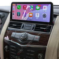 Pantalla Táctil de 12.3 Pulgadas para Nissan Armada Patrol Y62 Infiniti QX56 QX80 Reproductor Multimedia para Auto DVD Navegador Estéreo Radio Android