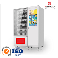 Automatische Vers Bevroren Fruit Smoothie Automaat Metalen Mengkoeling Voor Winkelcentra Creditcards Qr Codes Tokens