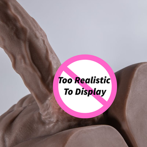Vente en gros 2.7kg Réaliste Adulte Demi-Corps Artificiel 19cm Mâle Gode Bites Gros <span class=keywords><strong>Cul</strong></span> Mannequin Sex Toys Poupée pour Femmes - Product Image 4