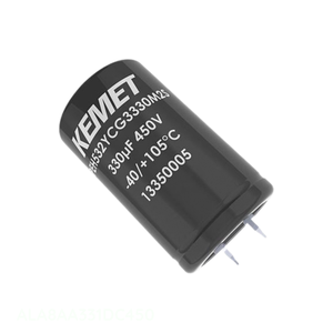 ตัวเก็บประจุแบบ Through Hole รุ่น ALA8AA331DC450 CAP ALUM SNAP-IN 105C ความจุ 330 ยูเอฟ จากผู้ผลิต - Product Image 1