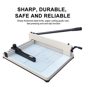 ZEQUAN 858 <span class=keywords><strong>A4</strong></span> nuovo tagliacarte manuale resistente adatto per ufficio taglio carta 400 fogli - Product Image 2