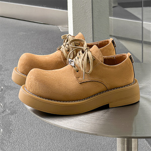 Zapatillas Deportivas Formales Casuales para Hombre, Plataforma, Ante Sintético, Entresuela y Suela de Goma, Versátiles, Cómodas, Transpirables, Ligeras, para Uso Diario y Oficina - Product Image 5