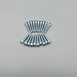 Carbon Steel Galvanized Thin Flat Head Hex <b>Socket</b> <b>Screws</b> 7x38 7x48 6.3x38 6.3x48 5x38 5x48 For Wood Furniture Fastening - Product Image 3