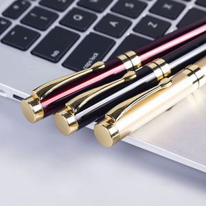 Stylo bille en métal personnalisé de haute qualité, promotionnel, original, avec logo, durable, écriture fluide, impression sérigraphique - Product Image 3