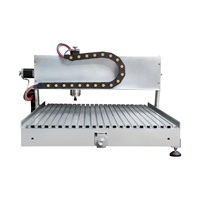 Zhong Hua Jiang 3 axes 6090 Machine de routeur CNC de bureau à Structure en aluminium pour la sculpture sur bois coupe de métal