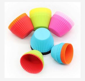 Utensilios para Pasteles, 5 Tipos de Moldes Pequeños Antiadherentes de Silicona 100% de Grado Alimenticio para Hornear Cupcakes - Product Image 2