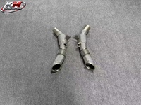 Downpipe catalytique haute performance KM en acier inoxydable 304 avec bouclier thermique pour Ferrari SF90 Stradale Spider 4.0T V8 Euro 6 – Système de performance