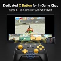 Control Inalámbrico EasySMX S10c con Bluetooth para Trigger Gamepad con Ventosas para PC, GameCube y Wii U