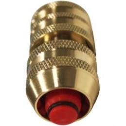 Quick 3/4 \ "Conector de manguera de latón ACQUASTOP Herramienta de torneado - Product Image 2