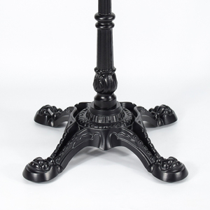 <span class=keywords><strong>Table</strong></span> de <span class=keywords><strong>bistrot</strong></span> en pierre frittée imitation bois rétro, pieds en <span class=keywords><strong>fonte</strong></span> pour café et restaurant, vente en gros - Product Image 5