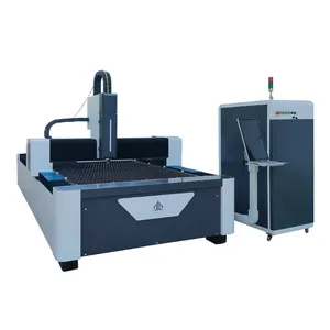 Çin lazer kesme makinesi 1000W 2000W fiyat CNC Fiber lazer kesici sac