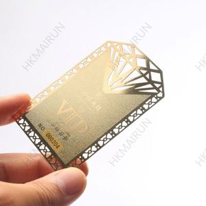 Tarjeta de Visita VIP de Metal Grabada y Cortada con Láser de la Mejor Calidad, Fabricada en China - Product Image 5