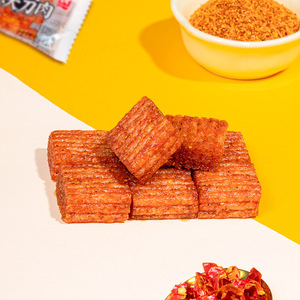 Strisce di Glutine Piccanti in Confezione da 2,5kg, Snack Nostalgico dell'Infanzia, Confezione Piccola, Vendita all'Ingrosso, OEM, Snack Vegano - Product Image 2