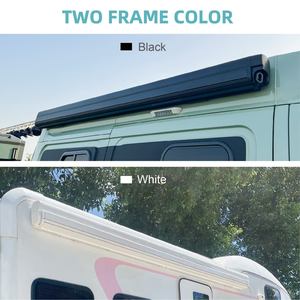 Wareda W5500 Gemotoriseerde Camper Caravans RV Luifel Aluminium Frame Wit PVC Buiten Camping - Product Image 3