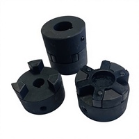 Accouplement flexible en fer fonte sur mesure, type araignée à mâchoires en L, connexion d'arbre OEM, diamètre de trou de 10 mm, marque XSE pour axe