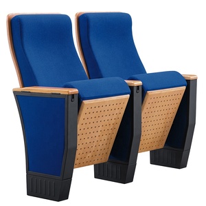 Haute Qualité Pliant Chaise de Salle De Conférence Auditorium Chaise avec Bras - Product Image 2