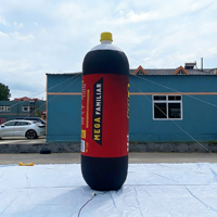 Bouteille gonflable publicitaire géante Aero Promotion de marque Bouteille gonflable Événements Boisson personnalisée gonflable