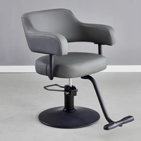 Fauteuil de Barbier Hydraulique Rotatif à Hauteur Réglable Dacheng - Mobilier de Salon Moderne Durable Rotation à 360 Degrés en Acier Inoxydable