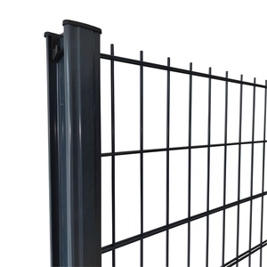 Clôtures de jardin en métal industriel <span class=keywords><strong>Mrt</strong></span> certifiées CE galvanisées et revêtues par poudre anti-escalade, clôtures de sécurité pour cour à bas prix - Product Image 5