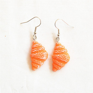 Orecchini Divertenti a Forma <span class=keywords><strong>di</strong></span> Torta, <span class=keywords><strong>Gioielli</strong></span> Creativi e Carini in Resina a Forma <span class=keywords><strong>di</strong></span> Pane, Regalo per Ragazze - Product Image 2