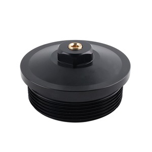 ที่ยึดกรองน้ำมันเชื้อเพลิง Auso-Racing สำหรับ Ford F250 F350 F450 F550 6.0L อลูมิเนียมอัลลอยสีดำ - Product Image 2