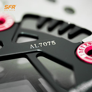 จานเบรกแบบกึ่งลอยตัว CNC ขนาด 245 มม. สำหรับมอเตอร์ไซค์ไฟฟ้า ยี่ห้อ SFR Direct Supply รุ่น Custom สำหรับดัดแปลง Niu/Ninebot/Jihua - Product Image 3