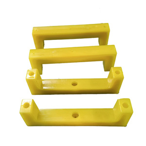 01 Polyurethane Bracket Positioning <b>Block</b> <b>Rubber</b> Shock Absorbing Pad Customizable Size For Industrial Use - Product Image 1
