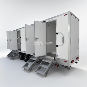 2025 Best Selling Restroom <b>Toilet</b> Mobile Bathroom Trailer Luxury <b>Portable</b> Restrooms - Product Image 5