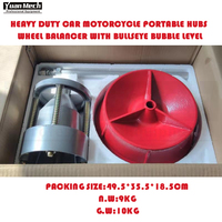 Équilibreuse de roues dynamique pour pneus de voiture de petite et moyenne taille, manuelle et portable, machine de réparation automobile précise pour l'alignement des roues