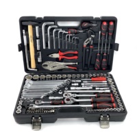 Kit d'outils électriques en acier inoxydable 135 pièces perceuse électrique et tournevis Combo ensemble d'outils électriques sans fil