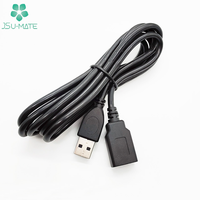 Hochgeschwindigkeits- und Robustes USB 2.0 Typ-A-Verlängerungskabel (Stecker auf Buchse) zum Laden und zur Datenübertragung