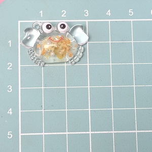 Cartoon Crab Resin Cabochons Flatback Kawaii Marine Life Decorative Pieces for Hair Bow Centerpiece <strong>Toddler</strong> <strong>Jewellery</strong> Slime DIY - Product Image 3