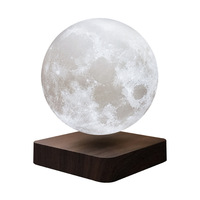 Lévitation magnétique LED veilleuse 3D imprimé Saturne Mars lampe pour chambre tactile décoration de la maison cadeau créatif