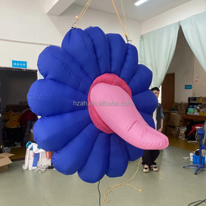 Reuze hangende opblaasbare bloem met tongmodel voor activiteitenpromotie en evenementen - Product Image 1