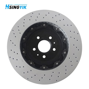 8E0615301AB 2 pièces disques de frein d'usine à rotor disque de frein flottant avant pour Audi RS4 VW <span class=keywords><strong>Passat</strong></span> B5 Variant - Product Image 2