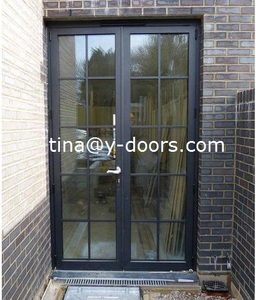 Özelleştirilmiş yalıtımlı dış güvenlik ana kapı tasarımı çift demir kapı - Product Image 4