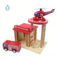 UDEAS Blocs de construction en bois personnalisables en gros, grands blocs d'hôpital pour enfants, jouet de construction empilable